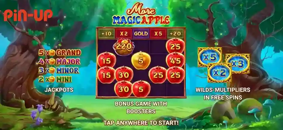 Play the More Magic Apple Slot at Pin Up Casino