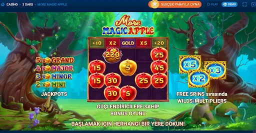 More Magic Apple demo sürümü: Oyun sürecine genel bakış